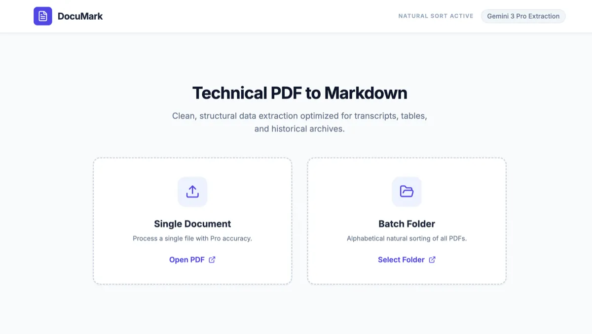 Doc2Markdown Exporter