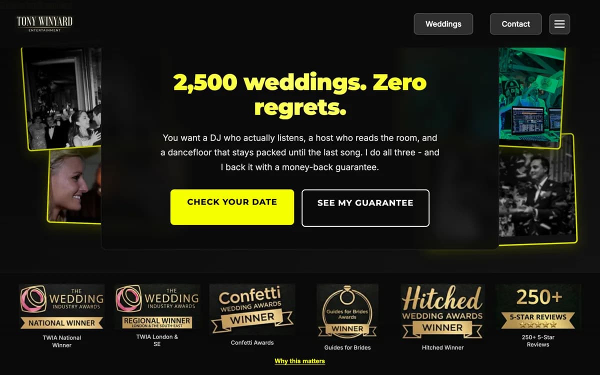 Tony Winyard Entertainment